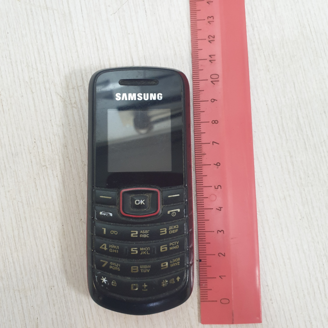 Мобильный телефон Samsung GT-E1080i, с зарядкой, в рабочем состоянии. Картинка 15